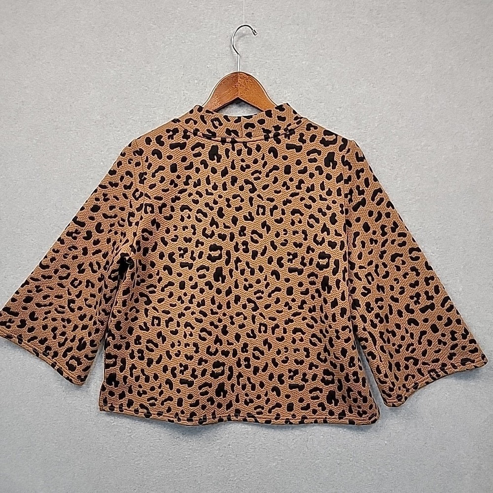 SSYS The Label Parker Set Two-piece Tan Animal Print Women's Small 4-6 Comfort‎ - Picture 5 of 15